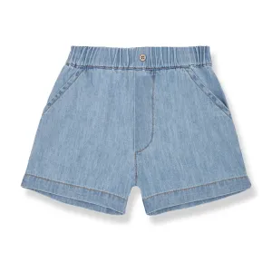 1  in the Family Filipo Denim Bermudas