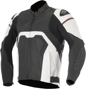 ALPINESTARS Core Airflow Leather Jacket - Black/White - US 46 / EU 56 3101416-12-56