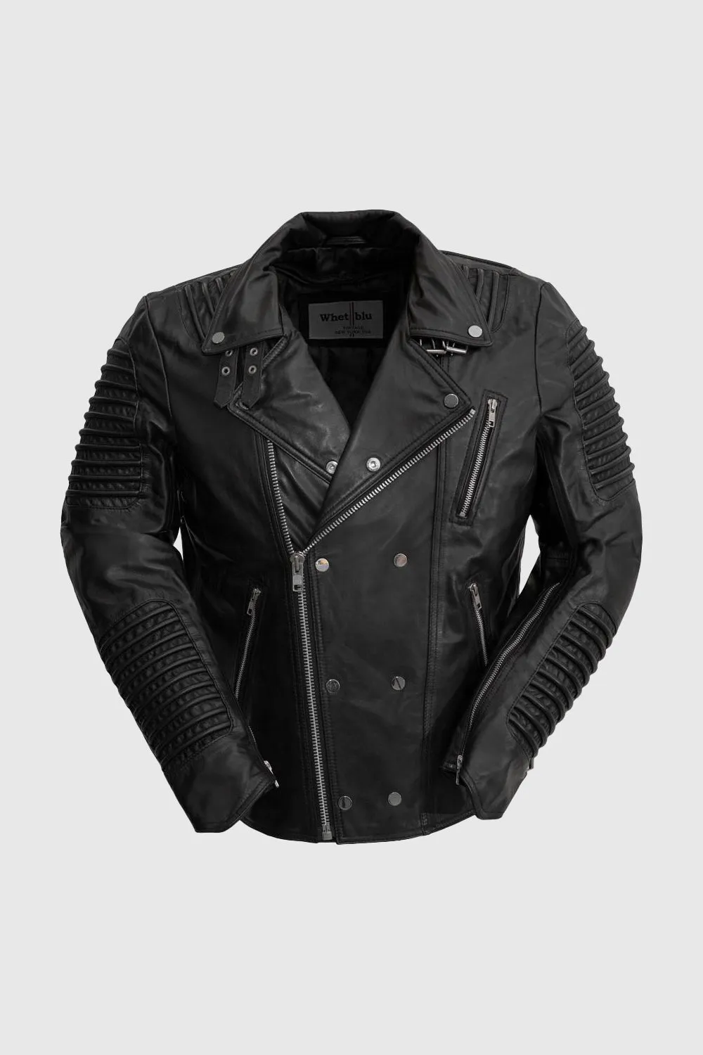 Brooklyn Mens Lambskin Leather Jacket