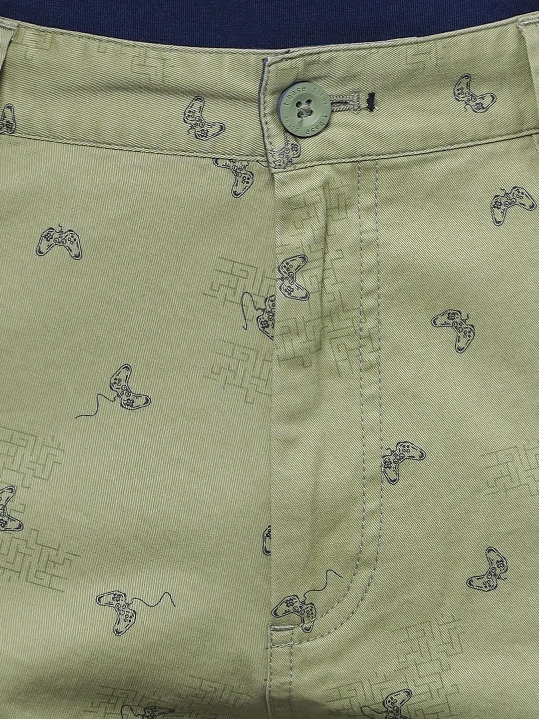 Gamer Print Chino Shorts