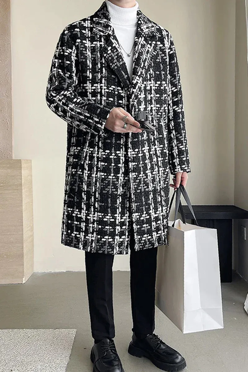 Jones - Jacquard Trench Coat