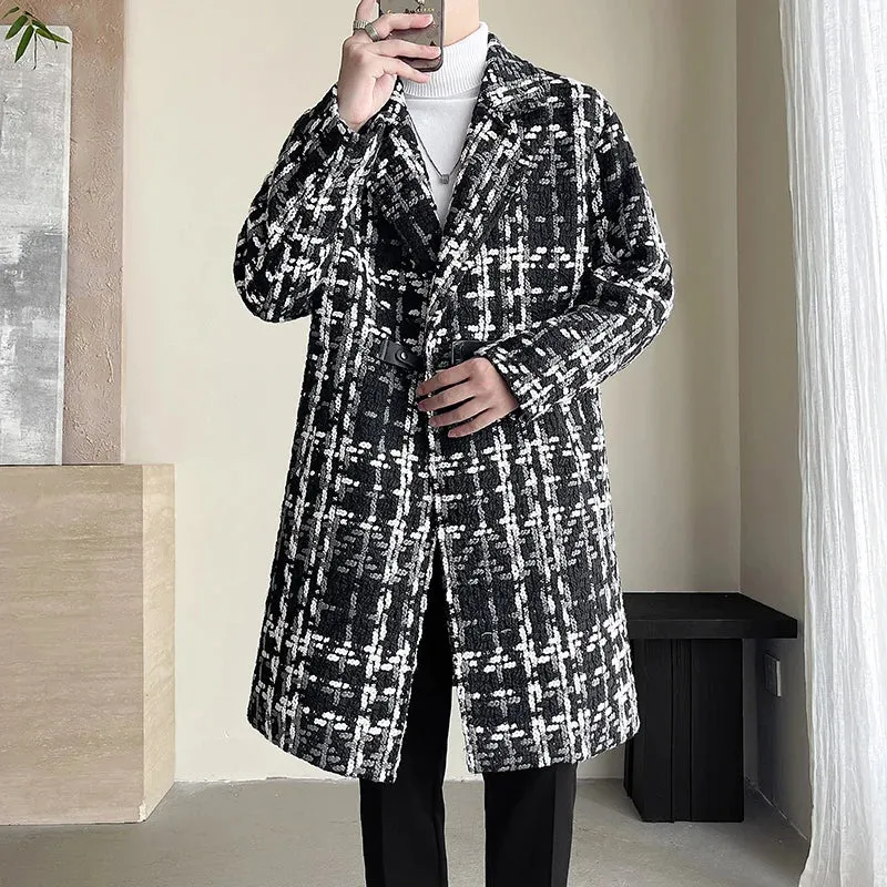 Jones - Jacquard Trench Coat