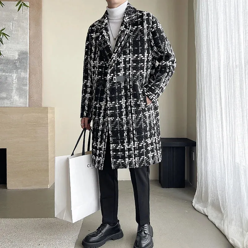 Jones - Jacquard Trench Coat