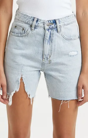 Ksubi - Racer Short Muse Ripped -Denim