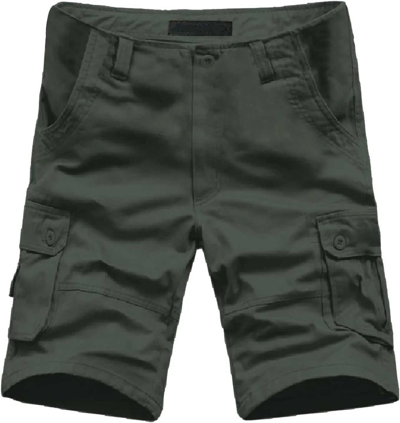 LCMTWX Cargo Shorts for Men Stretch Waist Work Shorts Outdoor Hiking Fishing Capri Shorts Tactical Athletic Shorts Pockets
