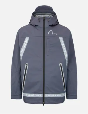 Logo Tape Padded Windbreaker Jacket