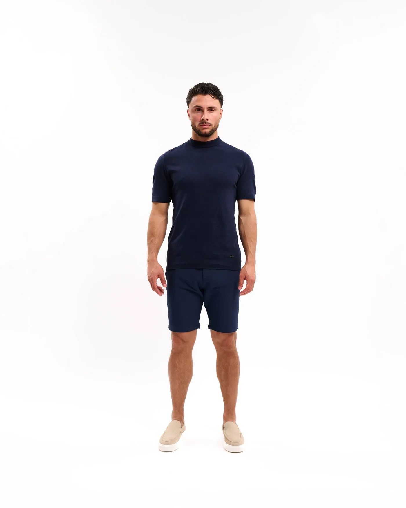 Malelions Men Chino Shorts | Navy