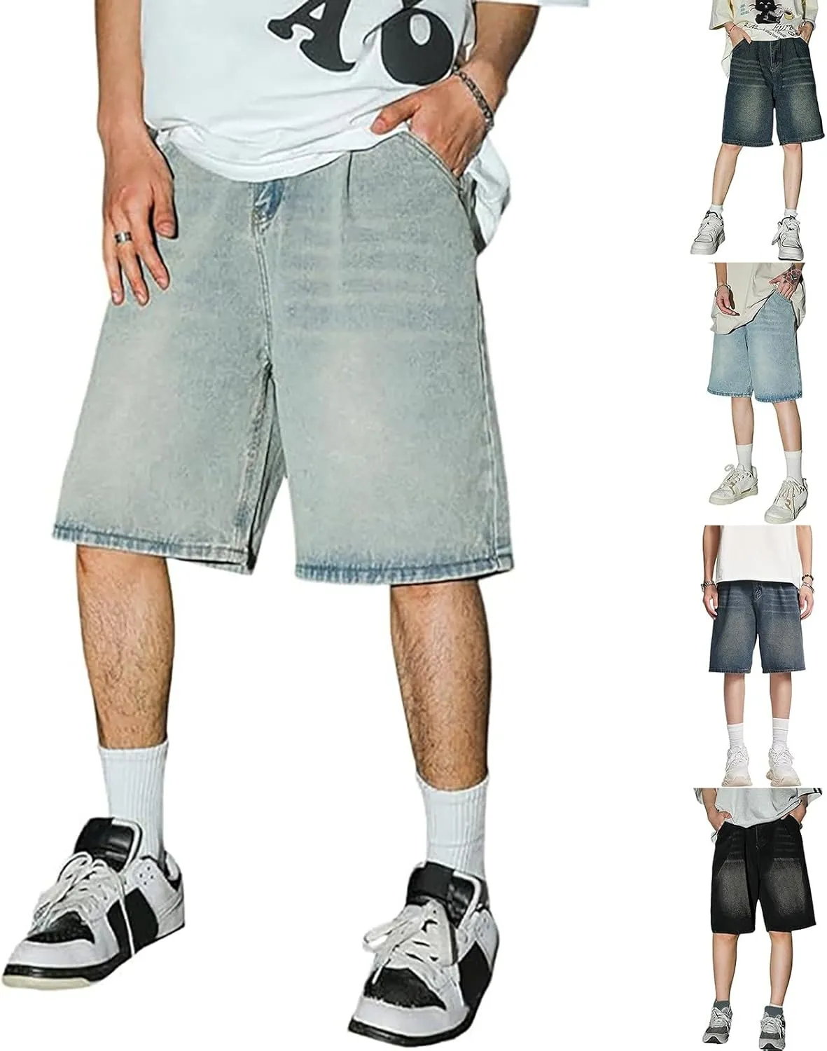 Men's All-Purpose Quickdry Microfiber Comfort Fit Shorts with Quick Release Buckle and Mesh-Lined Pockets
