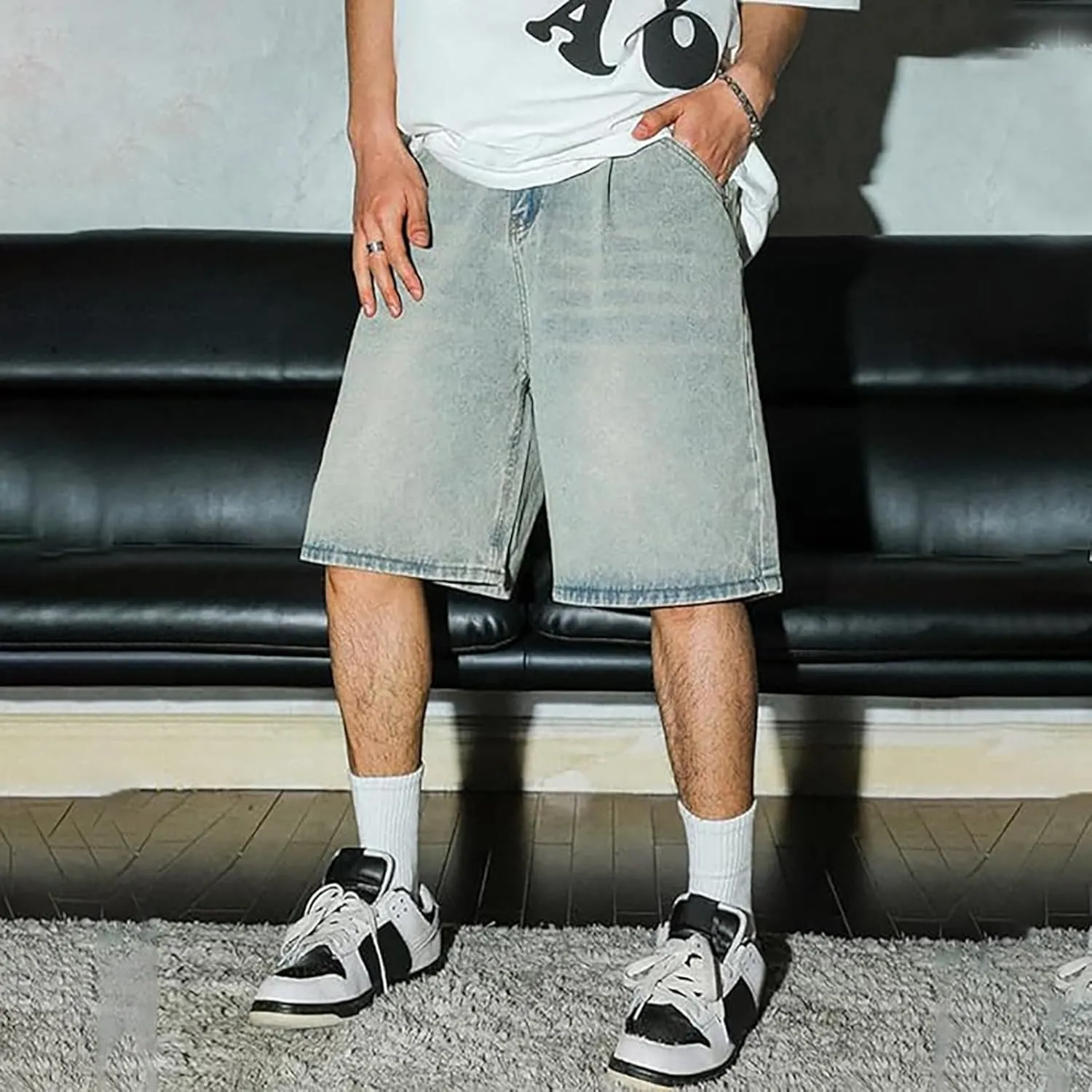 Men's All-Purpose Quickdry Microfiber Comfort Fit Shorts with Quick Release Buckle and Mesh-Lined Pockets