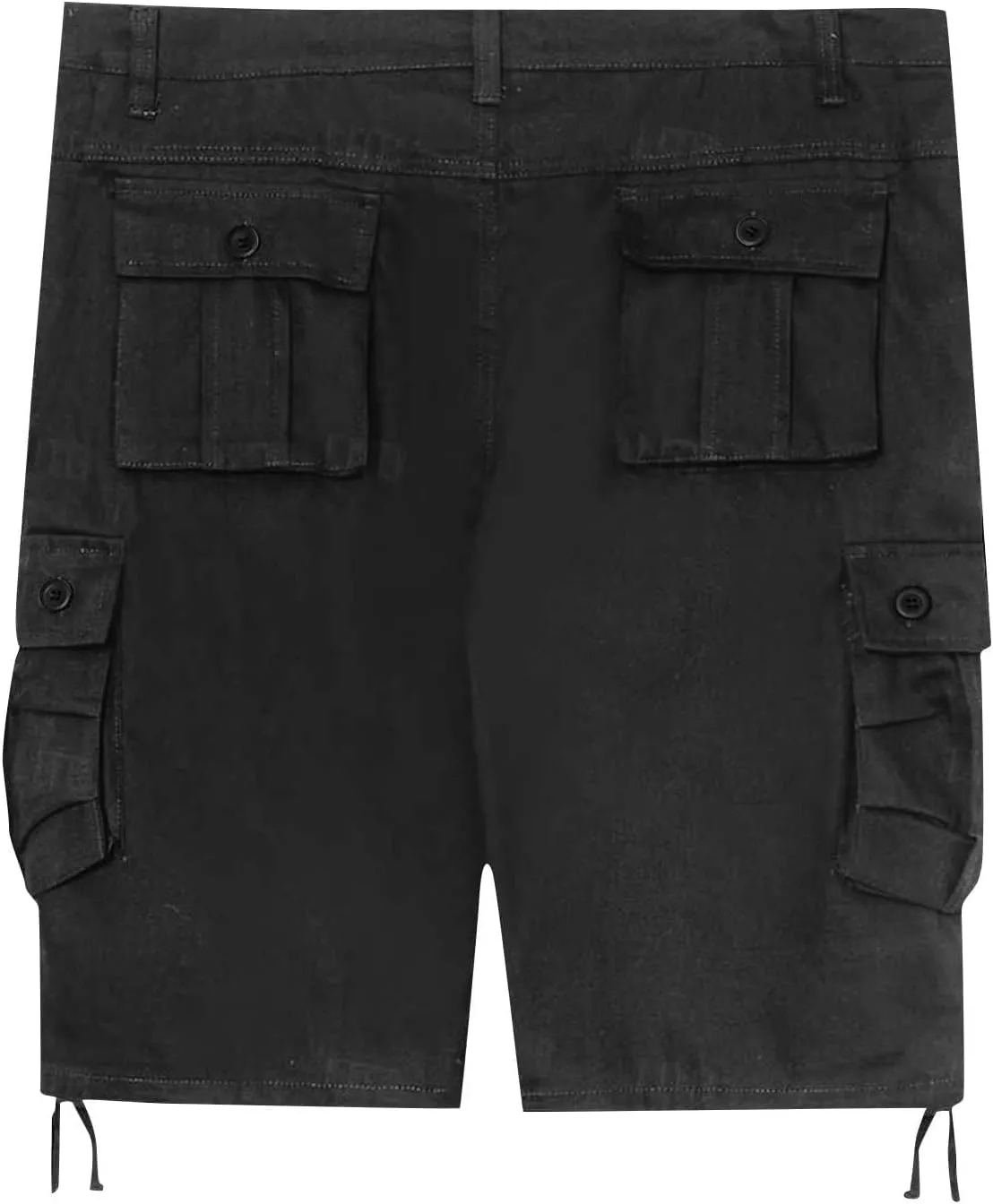 Men's Cargo Shorts 3/4 Relaxed Fit Mens Running Shorts 7 Pockets Classic Quick Dry Big & Tall Cotton Hiking Shorts