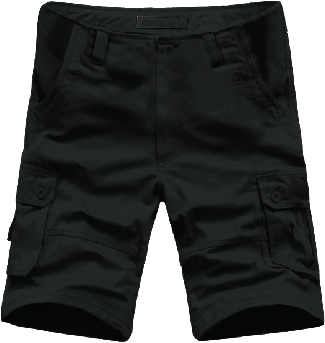 Mens Resort Wear 2025 Loose Fit Summer Cargo Shorts with Zipper Multi Pocket Outdoor Casual Lightweight Shorts