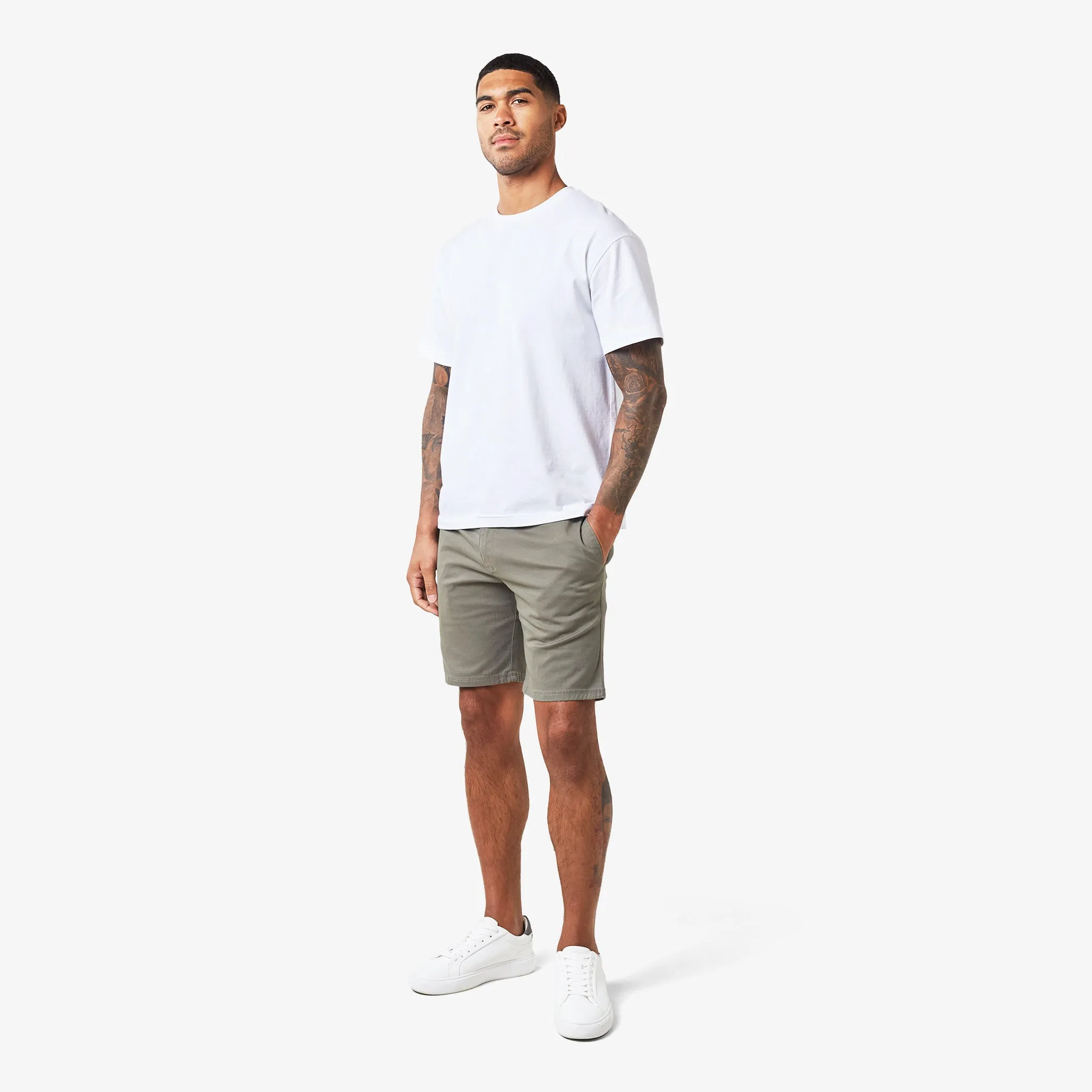 Regular Chino Short | Khaki