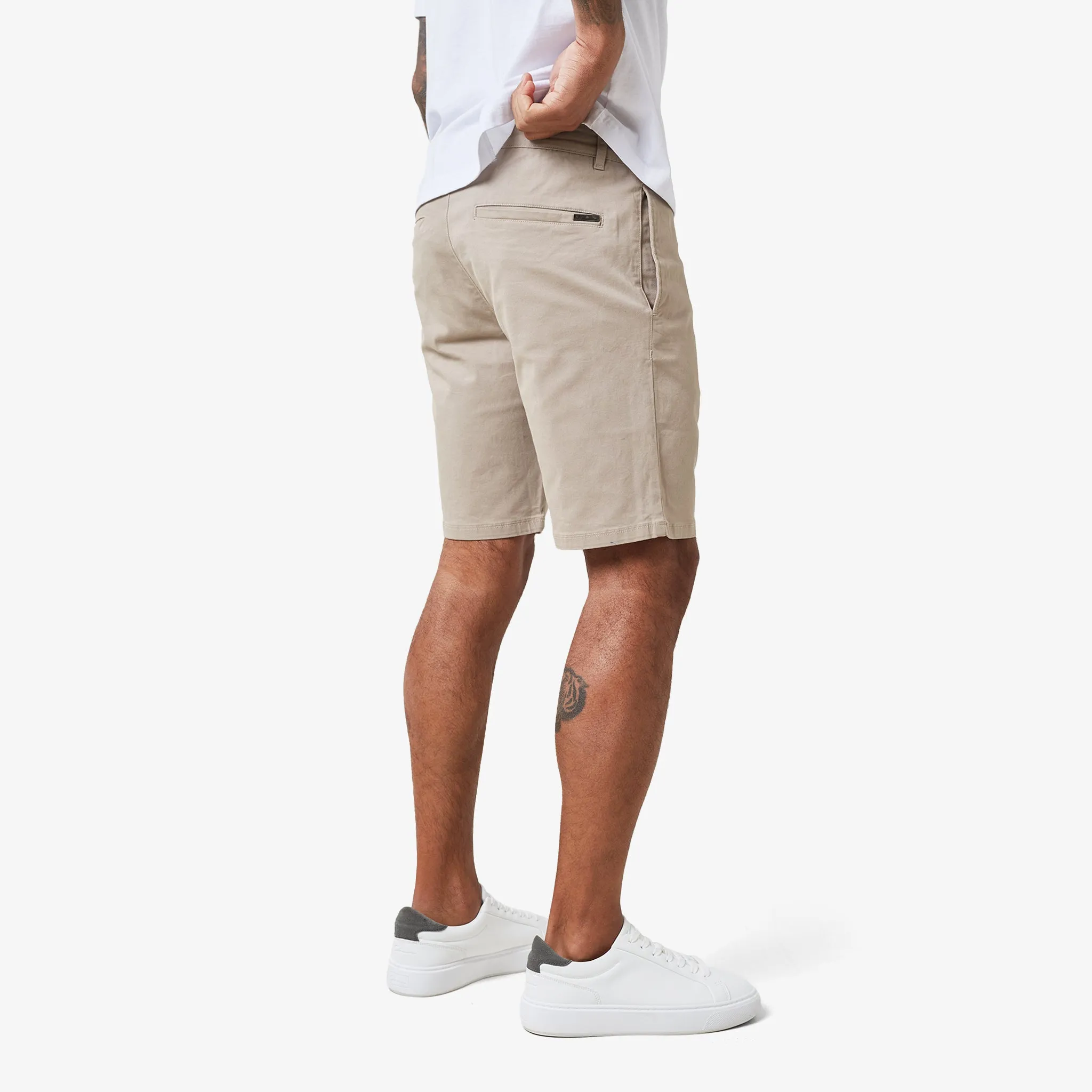 Regular Chino Short | Stone
