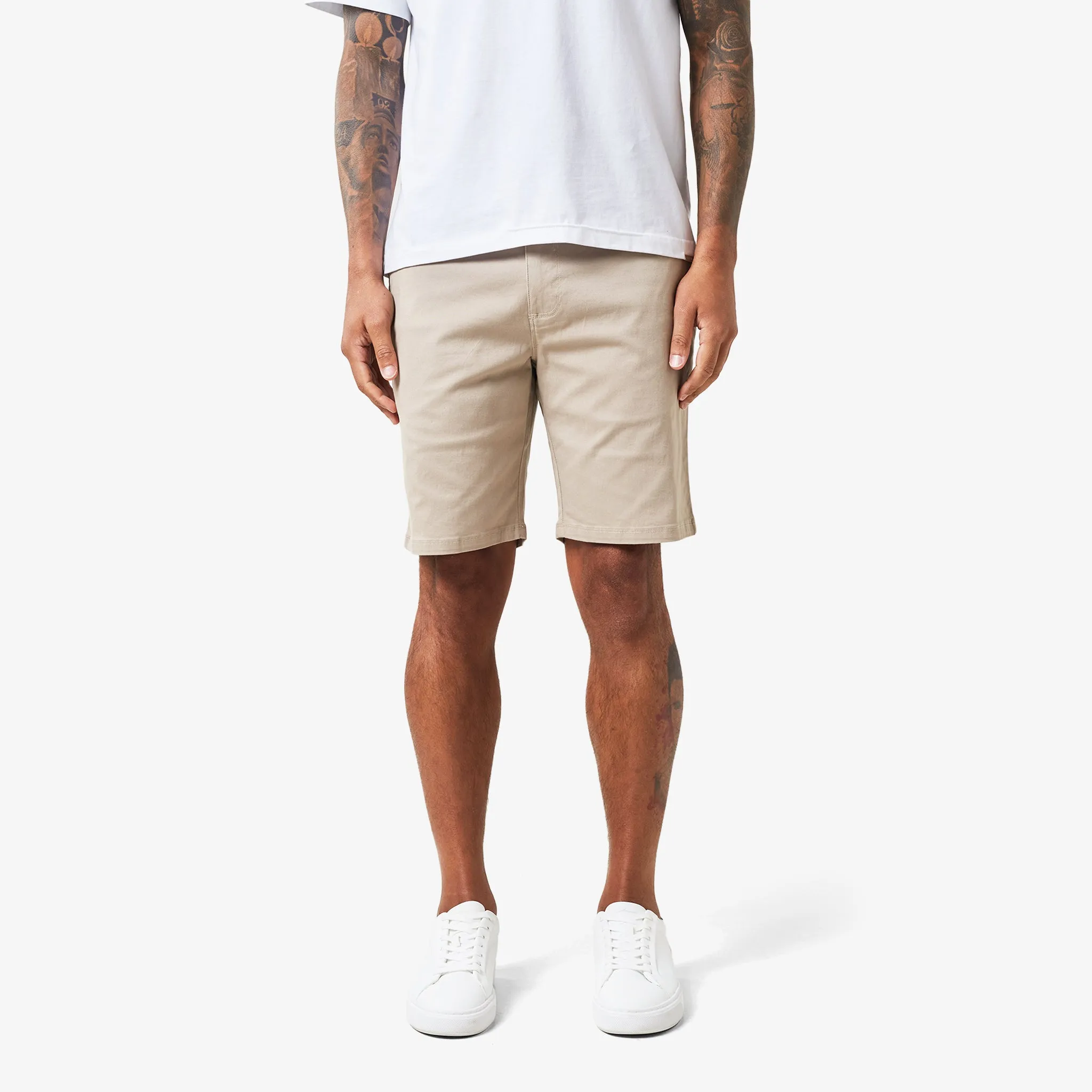 Regular Chino Short | Stone