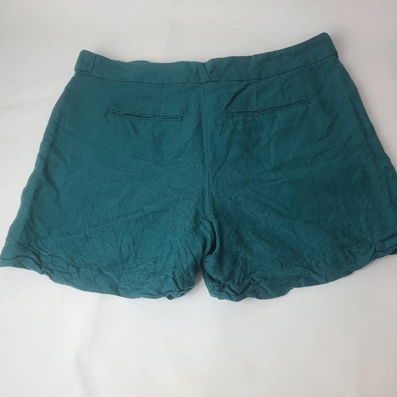 White House I Black Market Linen Shorts